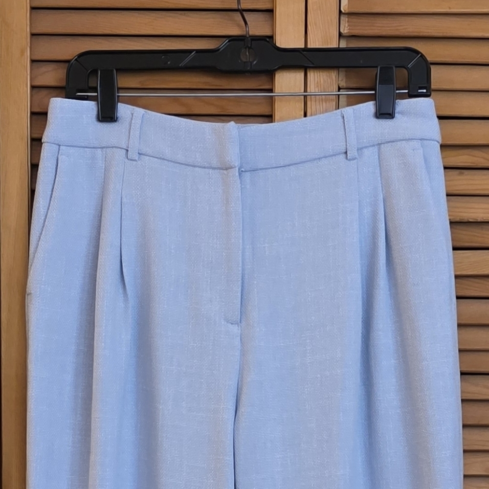 EUC House of Harlow 1960 Women's Light Blue Wide Leg Pants Size 6 - Picture 3 of 3